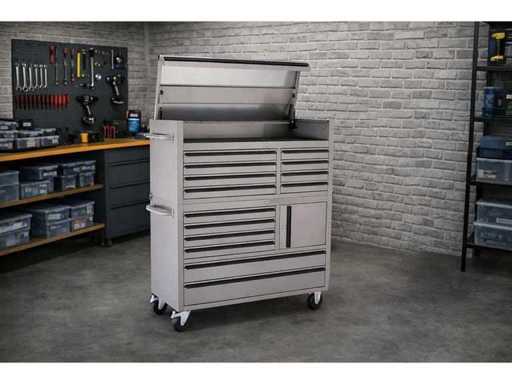 Field Industries 4114 Inox RVS Premium Werkplaatskast