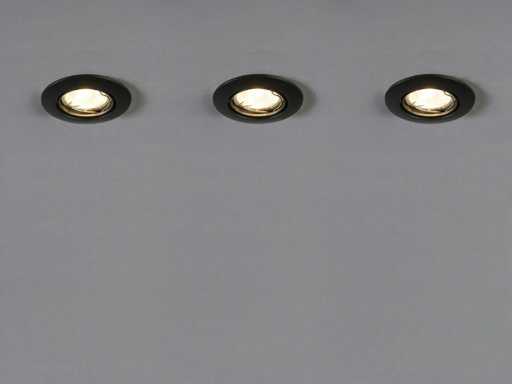 Luminaire encastré GU10 avec support de lampe (200x)