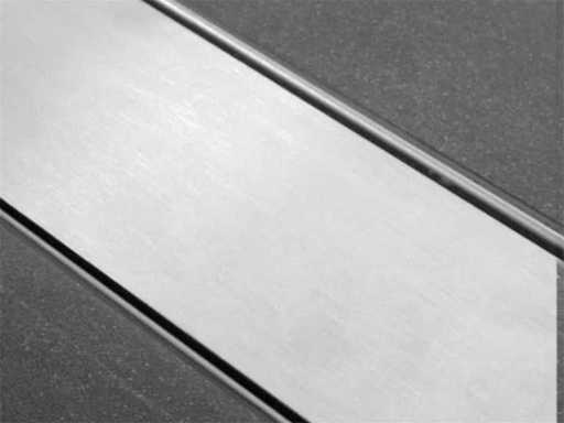 Évacuation de douche EasyDrain 70 cm en acier inoxydable