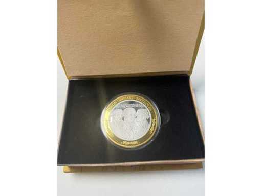 Herdenkingsmedaille 70mm - Weense klassieke muziek - Haydn - Mozart - Beethoven - Beperkte oplage 9.999