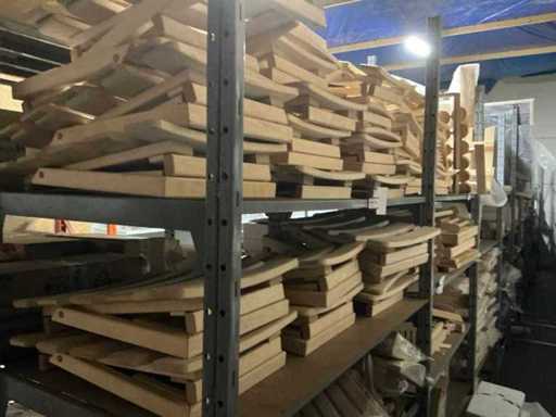 Partij Houten hoofd/rugsteunen en sauna toebehoren