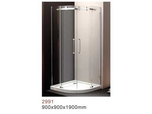 Douchecabine - Vonato - VivaFlow - Halfrond met schuifdeur