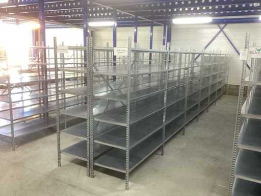 Batch of warehouse racks
