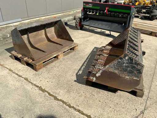 Setacci di scavatore 1100 mm e 1280 mm (2x)