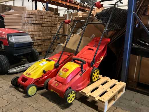 Tondeuse à gazon Wolf Garten CP plus 37E & A370 E (2x)