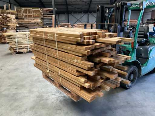 Partie Kiefernbalken 80–180x6,5x4,5 cm