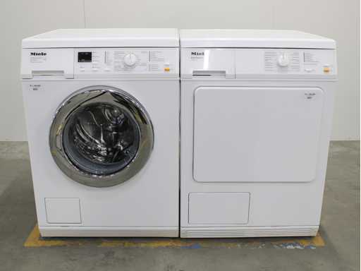 Miele W 3371 Edition 111 Washing Machine & Miele T 8813 C Edition 111 Tumble Dryer