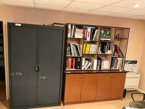 Set of 2 pieces of furniture with contents