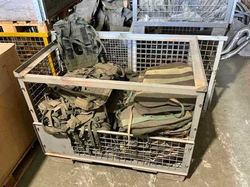 Châssis de transport pour les radios Nous. Armée, Abdekplane pour la radio
