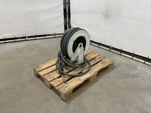 Brandstof haspel met nozzle