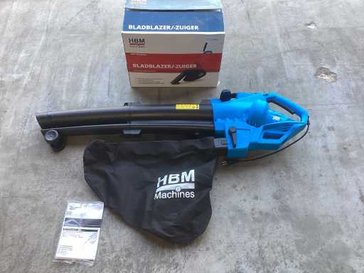 HBM 3-in-1 Bladblazer en -Zuiger 3000W met Variabele Snelheid