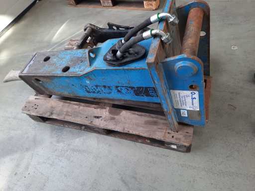 KRUPP HAMMER Graafmachine-opzet/hydraulische hamer