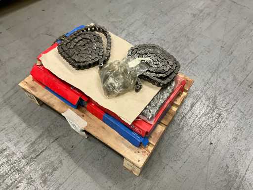 Lot Böbo DIN 8187 ISO 606 roller chain (8x)