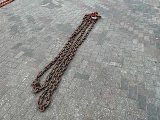 Hijsketting tweesprong 11.2 ton 5.95M
