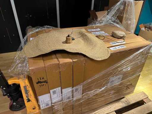 Pallet Partij Woondecoratie – Mix van Lampen, Vazens & Decoratie (Partijhandel)