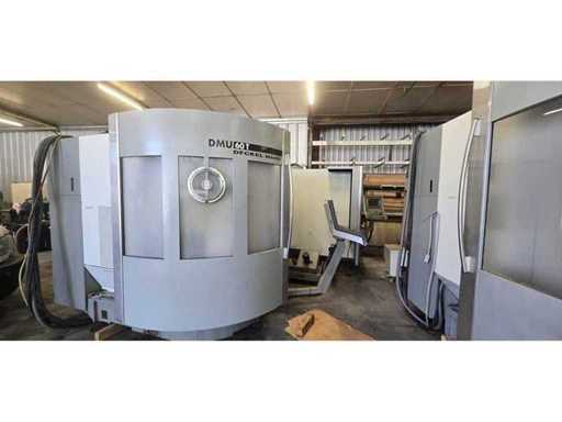 DECKEL MAHO - DMU 60 T - Centro di lavorazione CNC universale a 5 assi con tavolo rotante e cambiautensili automatico - 2005