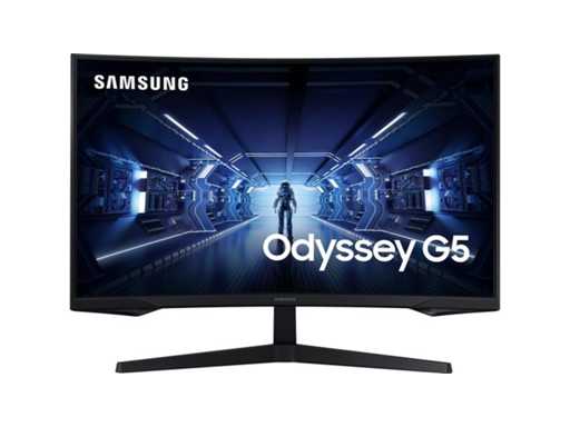 Samsung Odyssey G5 G55T 81,3 cm (32") 2560 x 1440 Pixels Quad HD LED Zwart