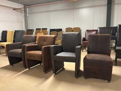 Chaise mobile à manger (4x)