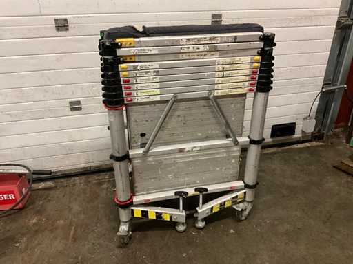 Teletower Telescopic Telescopische Rolsteiger