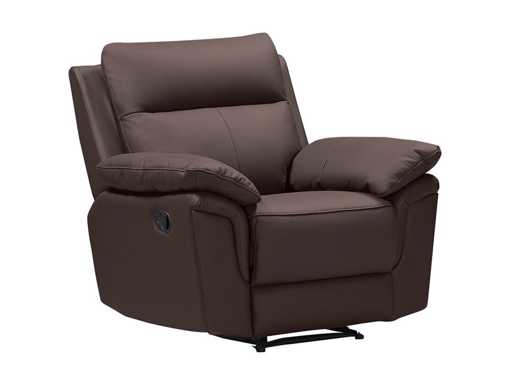 Buffelleer relaxfauteuil - Bruin