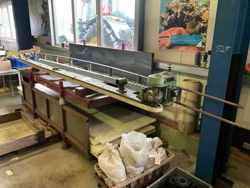 Bandă transportoare și transportor cu role (3x)