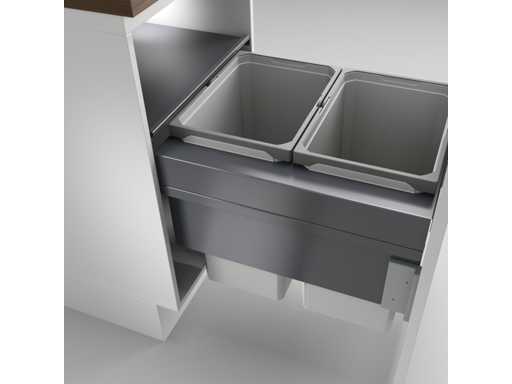 Naber Cox Clan 490/500-2 Waste system for front pull-out system 1 bin