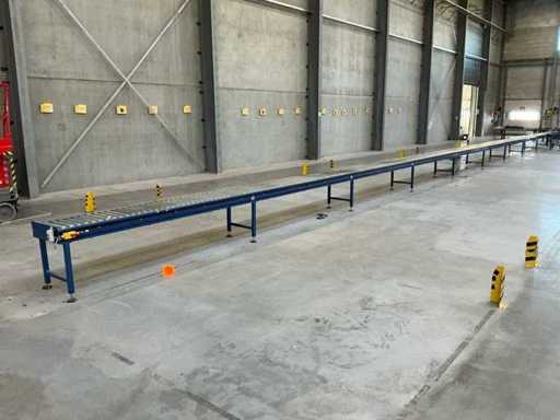 2020 L/Shaft Roller Conveyor in linea lischia circa 30M