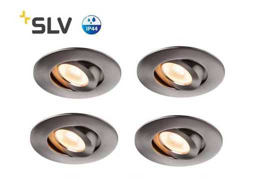 24 x projecteurs LED SLV Easy Install encastrés