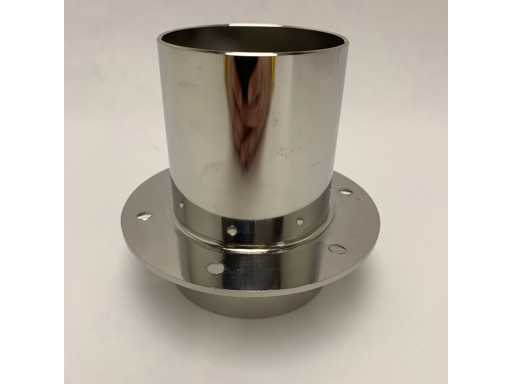 Stainless Steel Marine Exhaust Tip 75 mm - 100-34