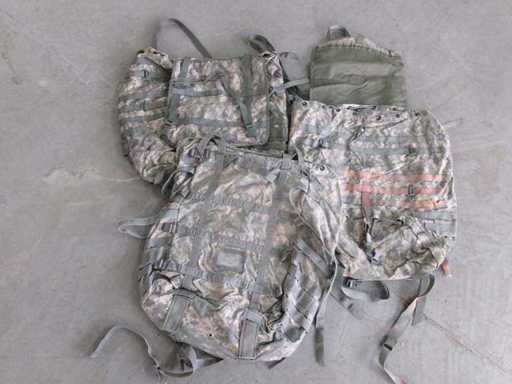 Amerikaanse rugzak, "Molle II light", AT-digitaal, defect (R9) (10x)