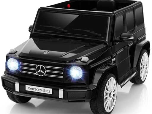 Mercedes-Benz G500 elektrische kinderauto met afstandsbediening en muziekverbinding