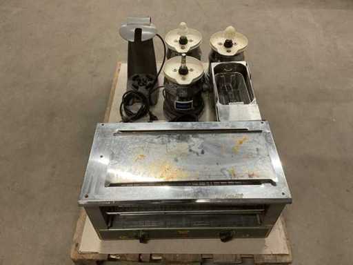 Charge von Catering-Ausrüstung