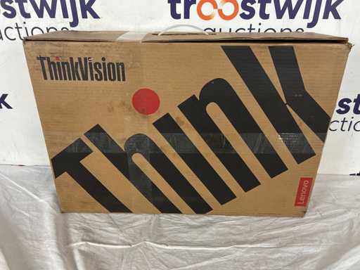 Lenovo ThinkVision P24q-30 LED-Display 60,5 cm (23,8") 2560 x 1440 Pixel Quad HD Schwarz