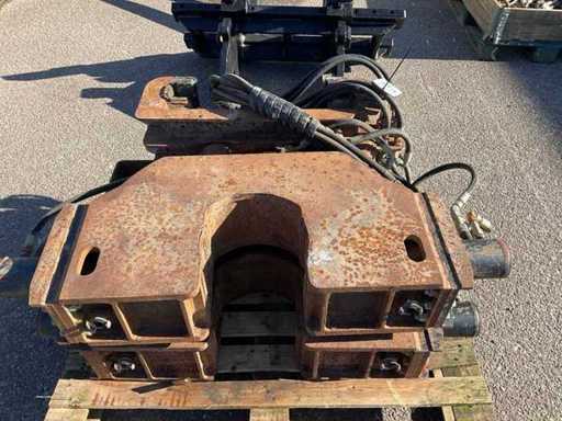 Pince de tuyau de forage, hydraulique