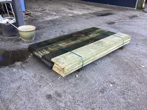 Betonnen schutting onderplaten (14x)