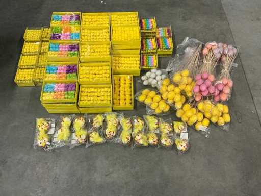 Partij diverse paas decoratie (110x)