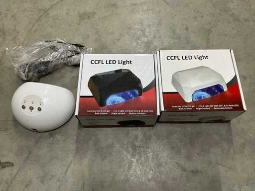 Diverse LED nagellampen (100x)