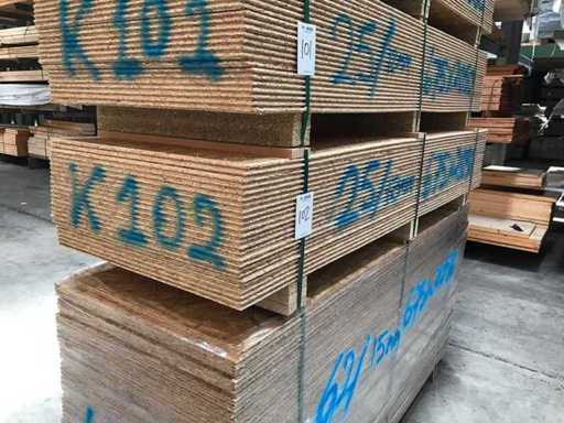 OSB sheets 12mm 675x2050mm (25x)