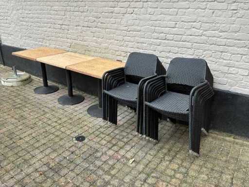 Table de terrasse (7x)