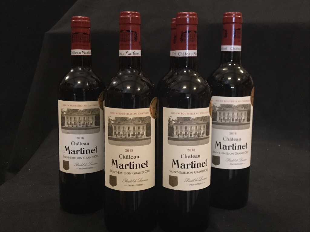 2018 Château Martinet - Saint Emilio Grand Cru Czerwone Wino (6x)