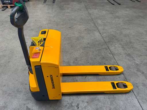 10/2024 Serwis+UVV 10/2026 Jungheinrich EJE116 1 600 kg Pallet Truck Ant 2 198 godzin