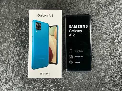 Samsung SM-A127F/DS Galaxy A12 Telefono Cellulare