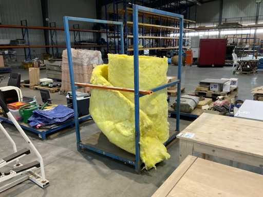 Isolatie materiaal met pallet