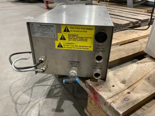 Mix 9001 me - Gas mixer map