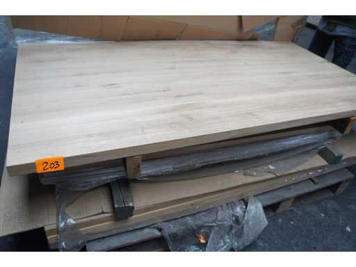 1x Blat de mas? din stejar masiv 2m