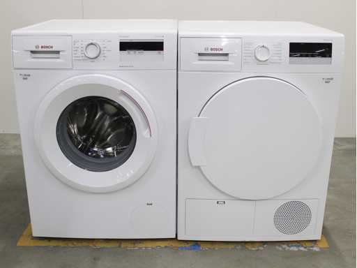 Serie Bosch|4 lavatrice VarioPerfect EcoSilence Drive & Serie Bosch|4 asciugatrici