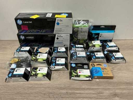 Verschiedene HP-Patronen (20x)