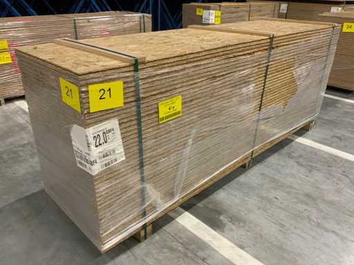 Plaque OSB 2500x675x22mm GBF4 (41x)