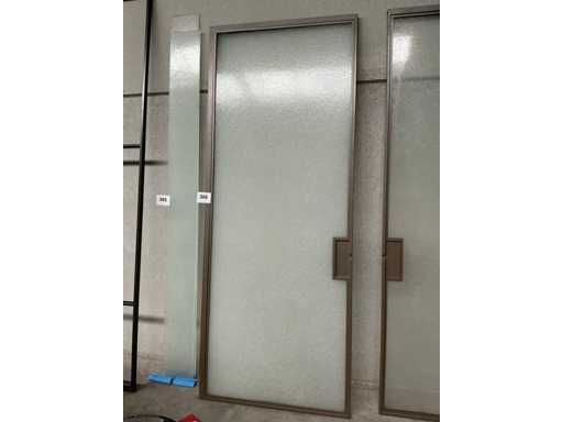 schuifdeur met magna glas