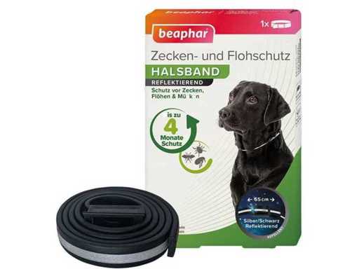 Beaphar-Flohhalsband reflektierend 65 cm (124x)